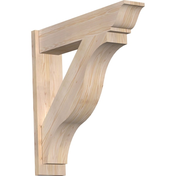 Ekena Millwork Funston Traditional Smooth Outlooker, Douglas Fir, 7 1/2"W x 34"D x 34"H OUT08X34X34FST01SDF - main